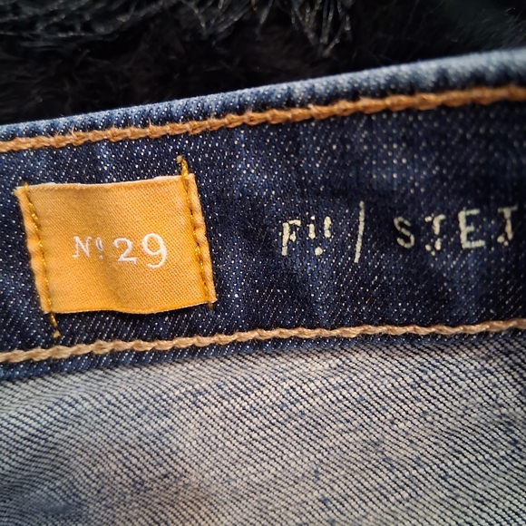 🎀 Anthropologie Pilcro And The Letter Press Jean Shorts Stet Trip Mid Rise 29 - Picture 11 of 11